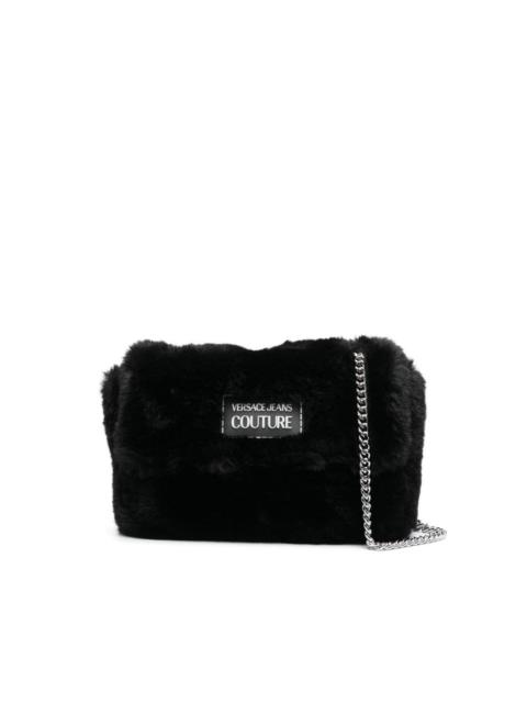 VERSACE JEANS COUTURE logo-plaque crossbody bag