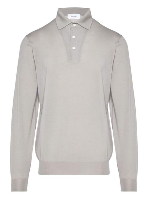 LARDINI long-sleeve polo shirt