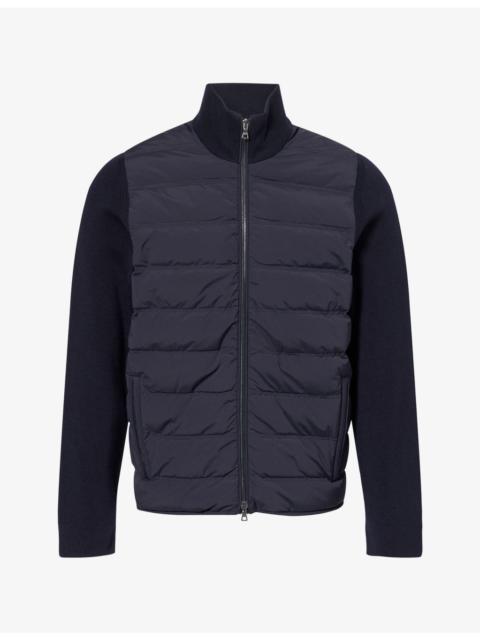 ORLEBAR BROWN Terrence Hybrid Merino-Wool And Down Funnel Jacket