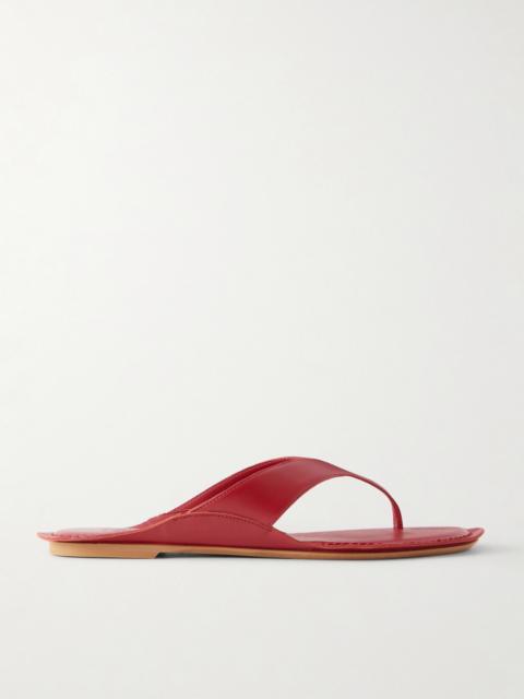 JAMIE HALLER The San Diego Leather Thong Sandals
