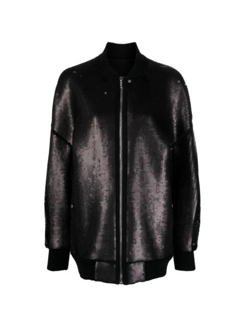 Rick Owens Peter sequin-embellished bomber jacket