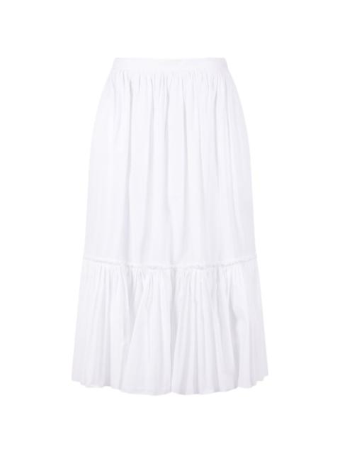 Jil Sander ruffled skirt