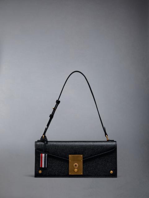 Thom Browne Pebble Grain Leather Mrs. Thom Baguette Bag