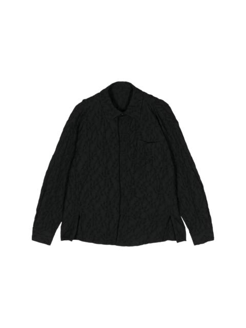 ADER error matelassÃ© cotton-blend shirt