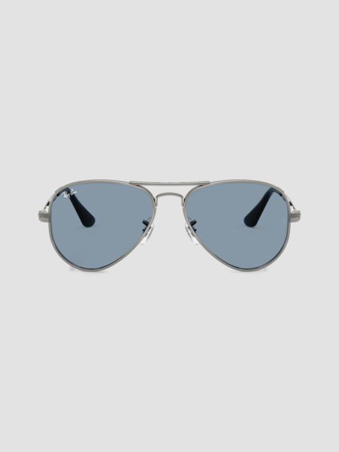 Ray-Ban Men's RB3925 58MM Aviator Max Sunglasses - Silver Black