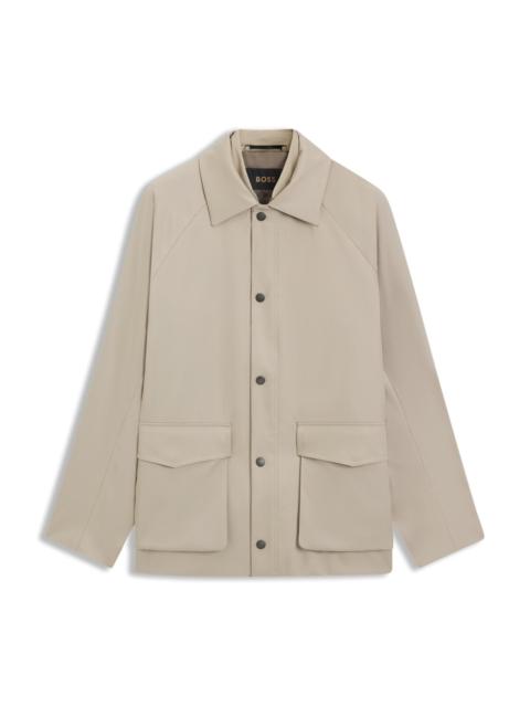 BOSS REGULAR-FIT JACKET WITH INNER VEST