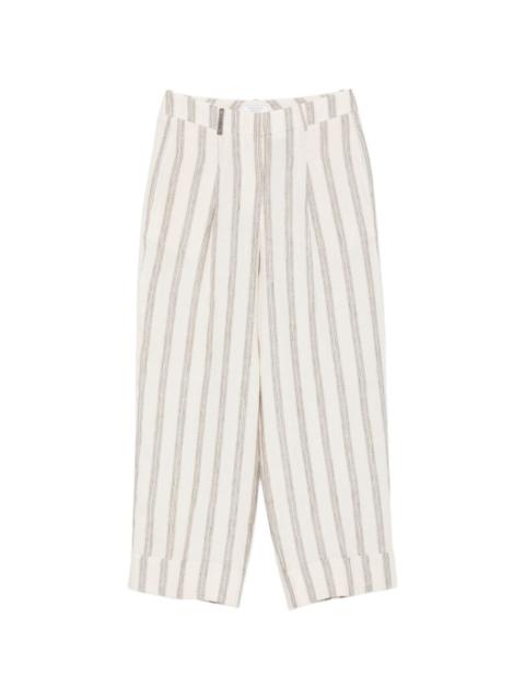 PESERICO striped trousers