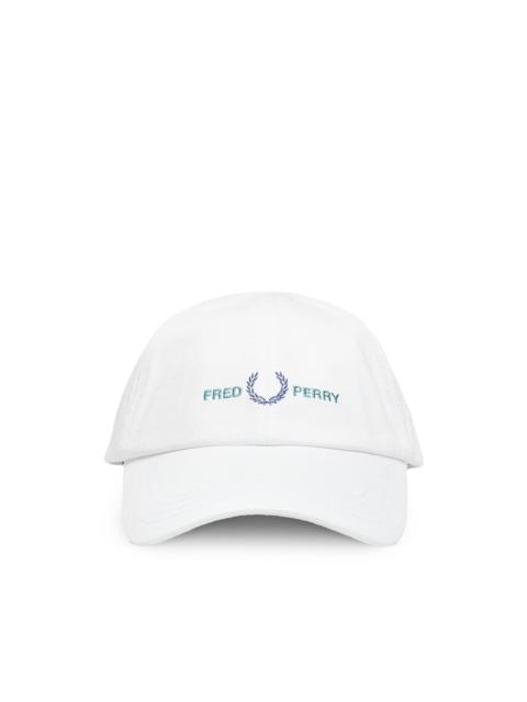Fred Perry twill logo cotton cap