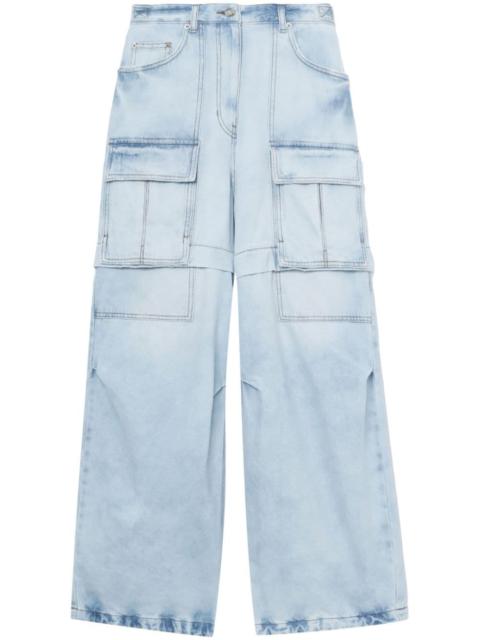 JUUN.J cargo-pocket wide-leg jeans