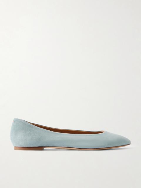Aeyde Ellie Suede Ballet Flats