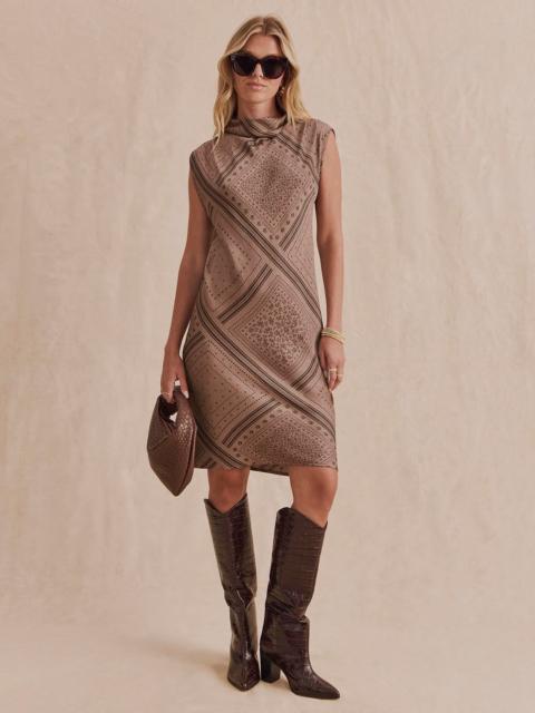 Splendid Scout Mock Neck Mini Dress