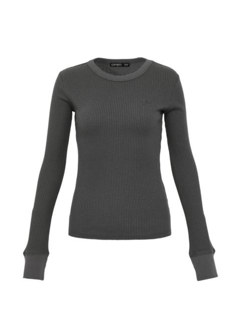 OPEN YY waffle T-shirt