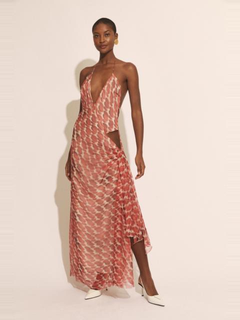 BARDOT Cyrel Printed Maxi Dress In Red Spot