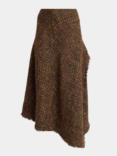 Proenza Schouler Layne Tweed Midi Skirt