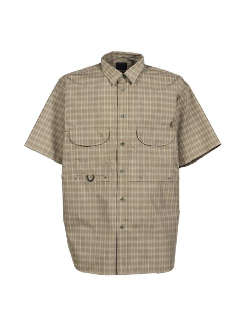 DAIWA PIER39 TECH FISHING SHIRT S/S SUMMER PLAID / SAGE GRY
