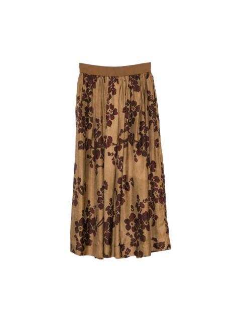 UMA WANG Gillian Printed Long Skirt