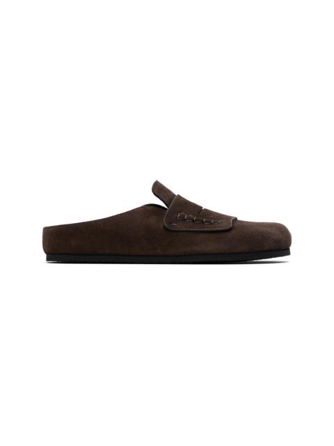JACQUEMUS Brown 'The Mules' Loafers