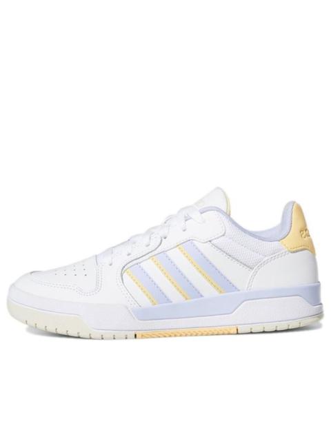 adidas (WMNS) 아디다스 네오 스트랩 'White Yellow Purple' GX3814