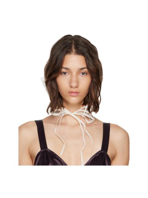Collina Strada White Lestat Collar