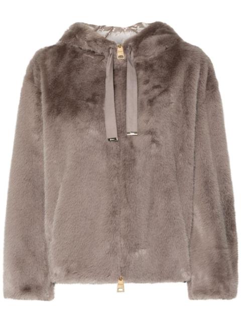 Herno faux-fur jacket