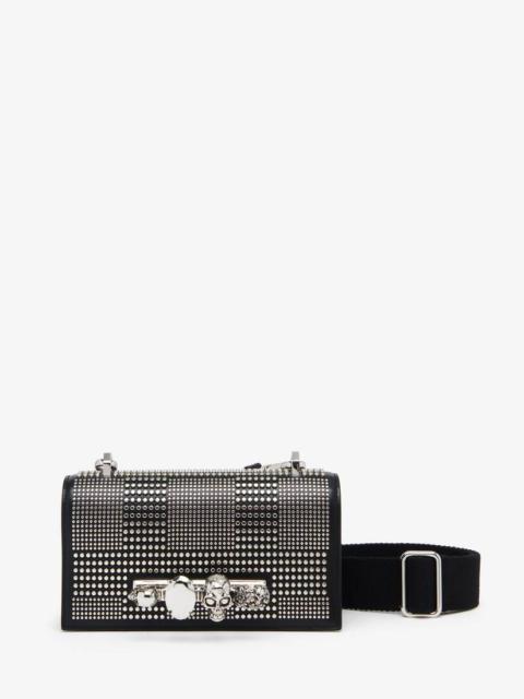 Alexander McQueen Men's The Knuckle Satchel in Black