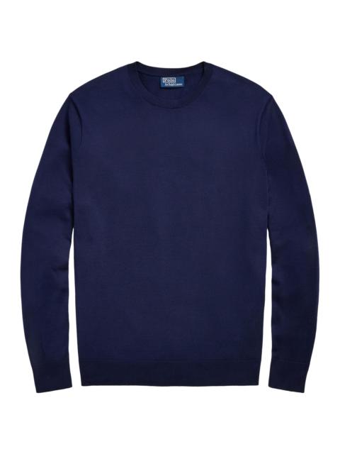 Polo Ralph Lauren Men's Cotton Crewneck Sweater - Bright Navy