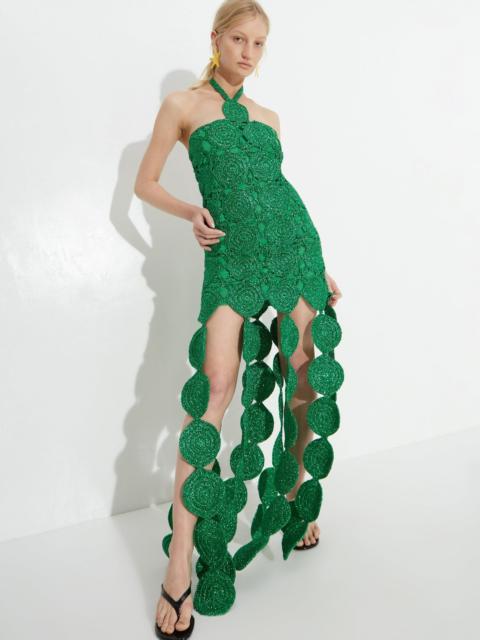 SIMONMILLER Beep Beep Dress in Gummy Green
