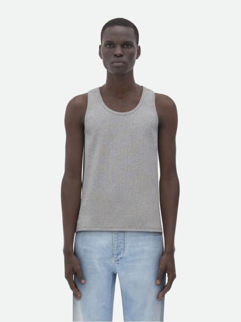 Stretch Cotton Ribbed Tank Top