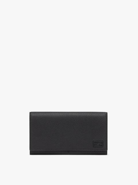 FENDI Black leather wallet