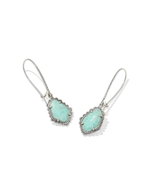 KENDRA SCOTT Ellery Vintage Silver Drop Earrings