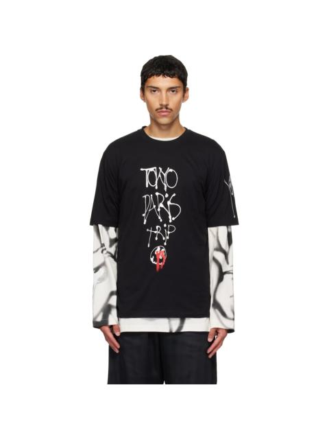 Y-3 Black Chito Edition City Graphic Short Sleeve T-shirt