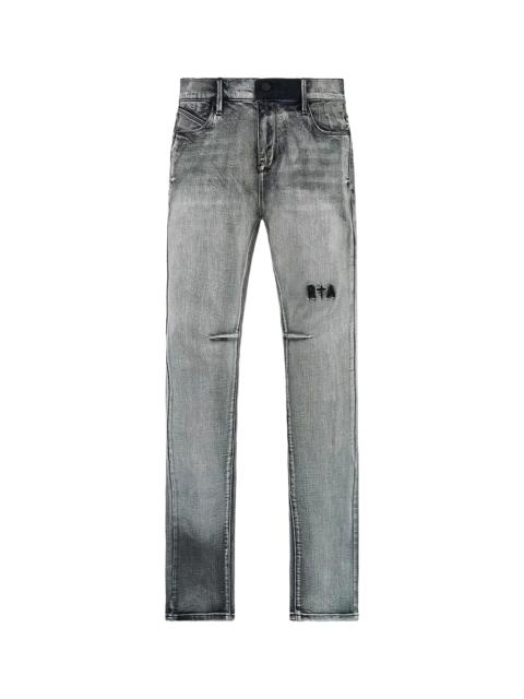 RTA Olivier Stacked Skinny Jeans "Monochrome Fade" MDGDD1150 J1838MNCFD