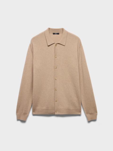 7 For All Mankind BUTTON POLO in Cashmere