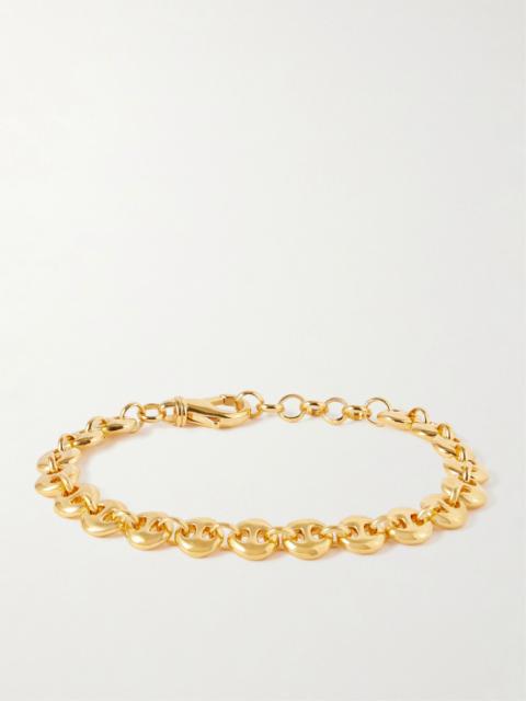 Sophie Buhai Small Circle Link gold vermeil bracelet Gold