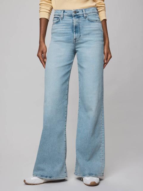 Splendid High Waist Wide Leg Jean