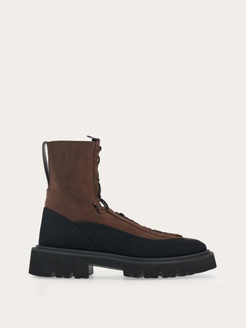 FERRAGAMO HIGH COMBAT BOOT
