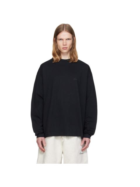ESSENTIALS Black Classic Long Sleeve T-shirt