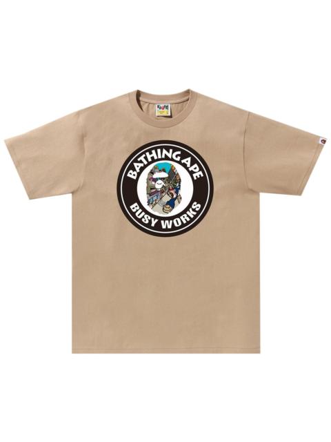 BAPE Comic Art Busy Works Tee 'Beige'