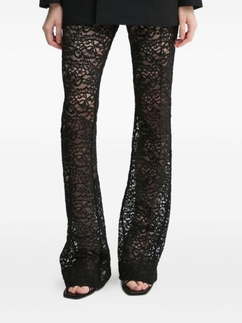 A.L.C. lace flare-leg trousers