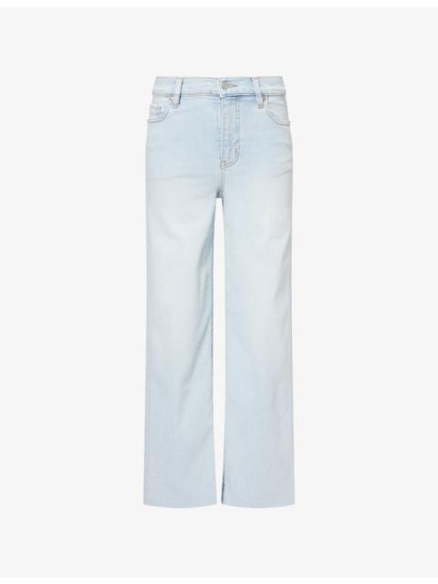 FRAME The Slim Palazzo Denim Jeans