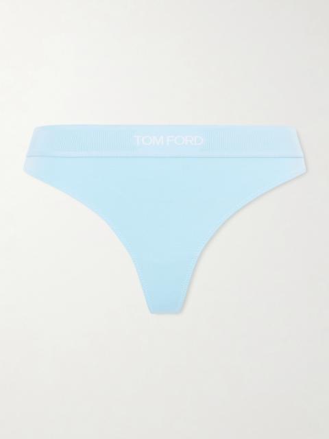 TOM FORD Stretch-modal Jersey Thong