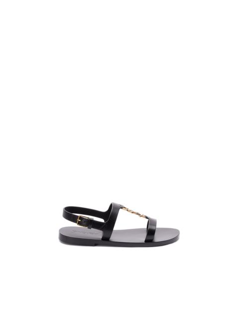 【SAINT LAURENT】CASSANDRE SANDALS●818294DWEDD1000 SAINT LAURENT - Cassandre sandals | Leam Roma - Luxury