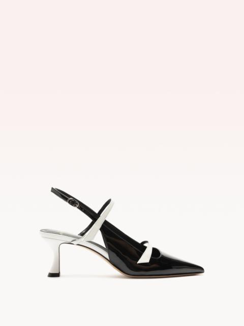 ALEXANDRE BIRMAN TITA 60 SLINGBACK BLACK & WHITE