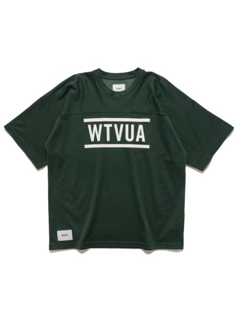 WTAPS QB / SS RACO. Brackets T-Shirt GREEN