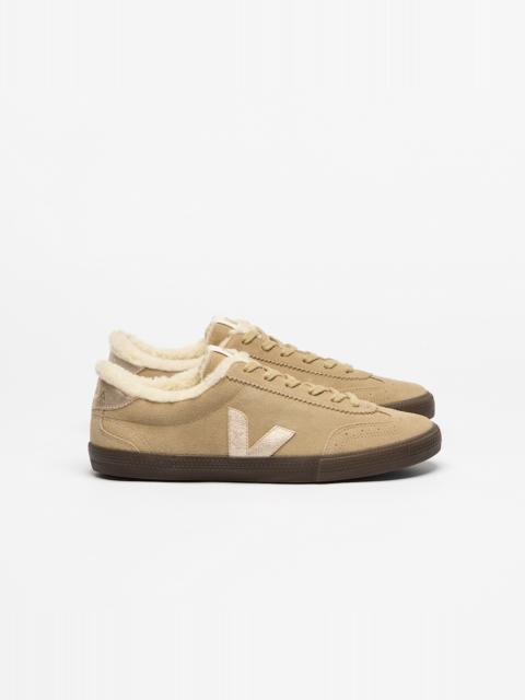 VEJA VOLLEY FURED SUEDE DUNE PLATINE EAGLE