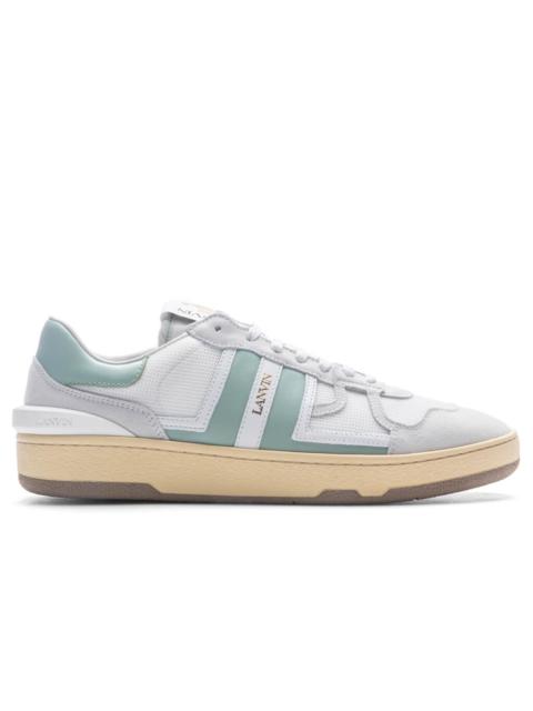 Lanvin CLAY LOW TOP - WHITE/SAGE