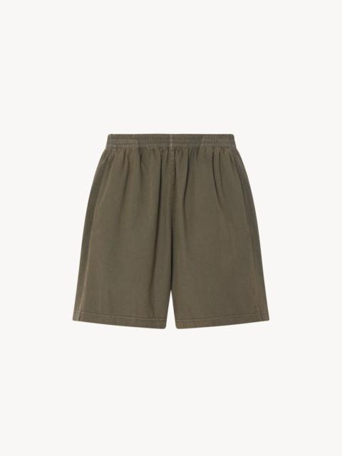 The Row Gunty Short in Cotton