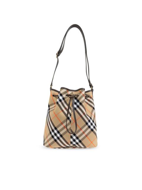 Burberry Vintage Check bucket shoulder bag