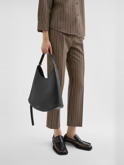 JIL SANDER ジルサンダー ひざ丈スカート 黒 4104825E0128 JIL SANDER（ジルサンダー）ひざ丈スカート 黒 サイズ:34(XXS位