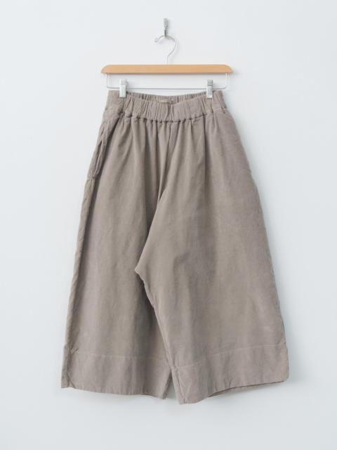 ALBUM DI FAMIGLIA Wide Trousers V - Marron Glace